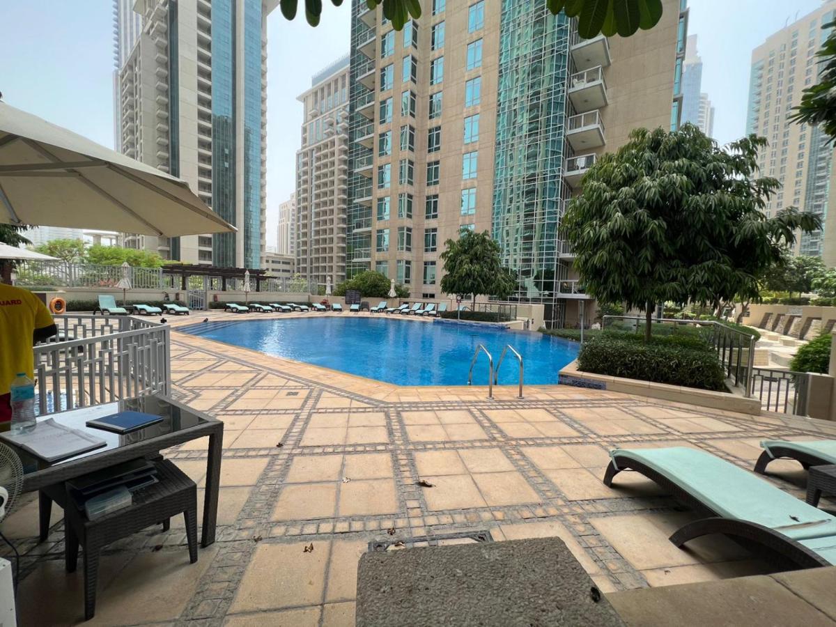 First Class 2Br With Full Burj Khalifa And Fountain View Dubai Exterior photo